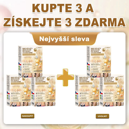 HISKIN®🏆 Náplast s nano mikrojehličkami pro objem, pozvednutí a zpevnění poprsí Volufiline + Exosome + Copper Peptide formule poháněná technologií buněčné obnovy