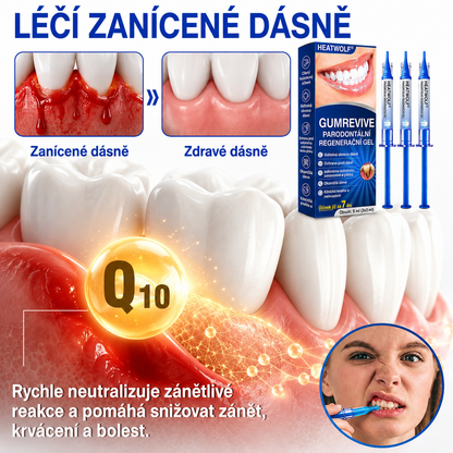 🇨🇿 HEATWOLF® 🦷 GumRevive parodontální opravný gel 🎃